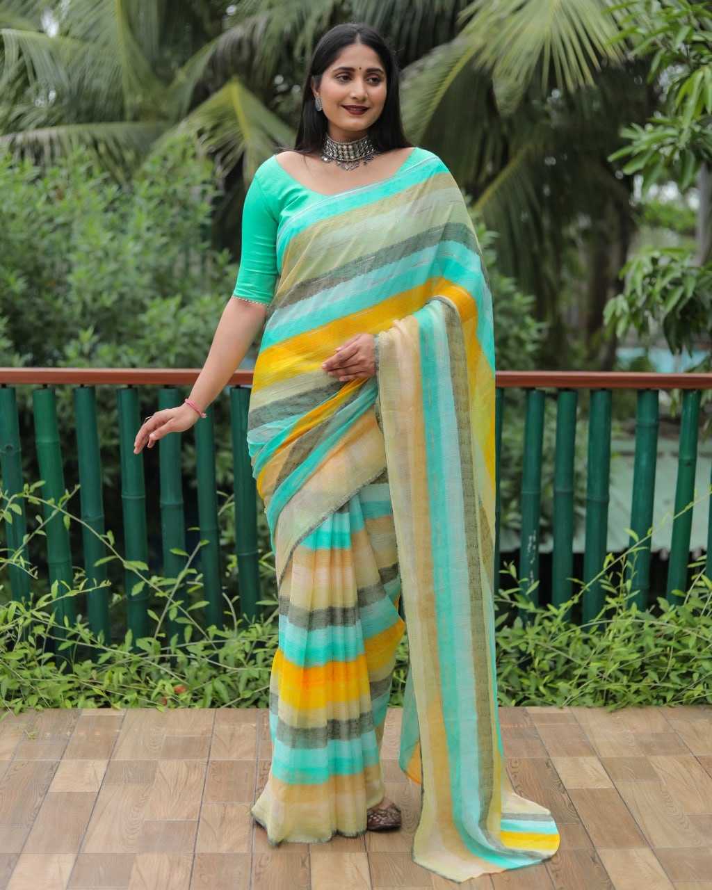 YNF CHIFFON MTC KAMLI SAREES WHOLESALE FANCY LADIES CHIFFON SAREES MANUFACTURER